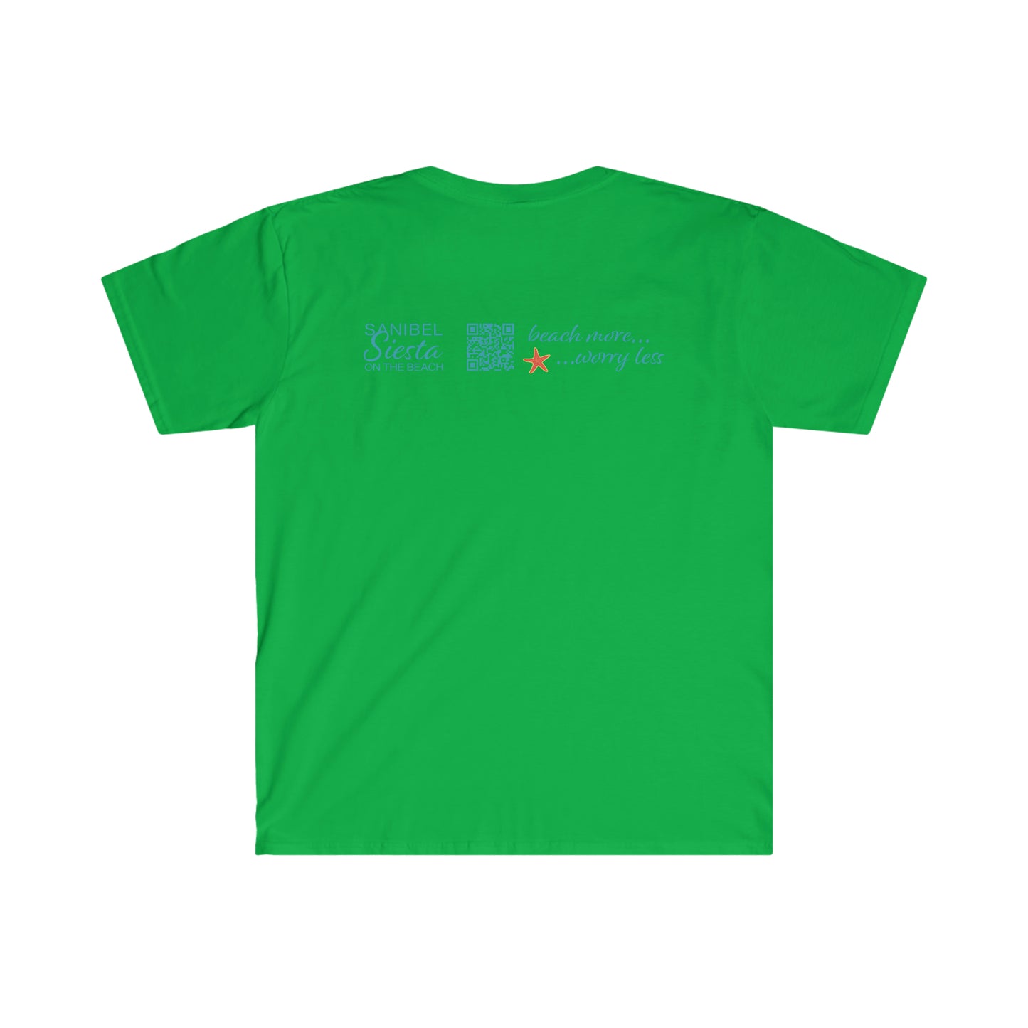 Sanibel Island GPS Unisex Softstyle T-Shirt + More Colors