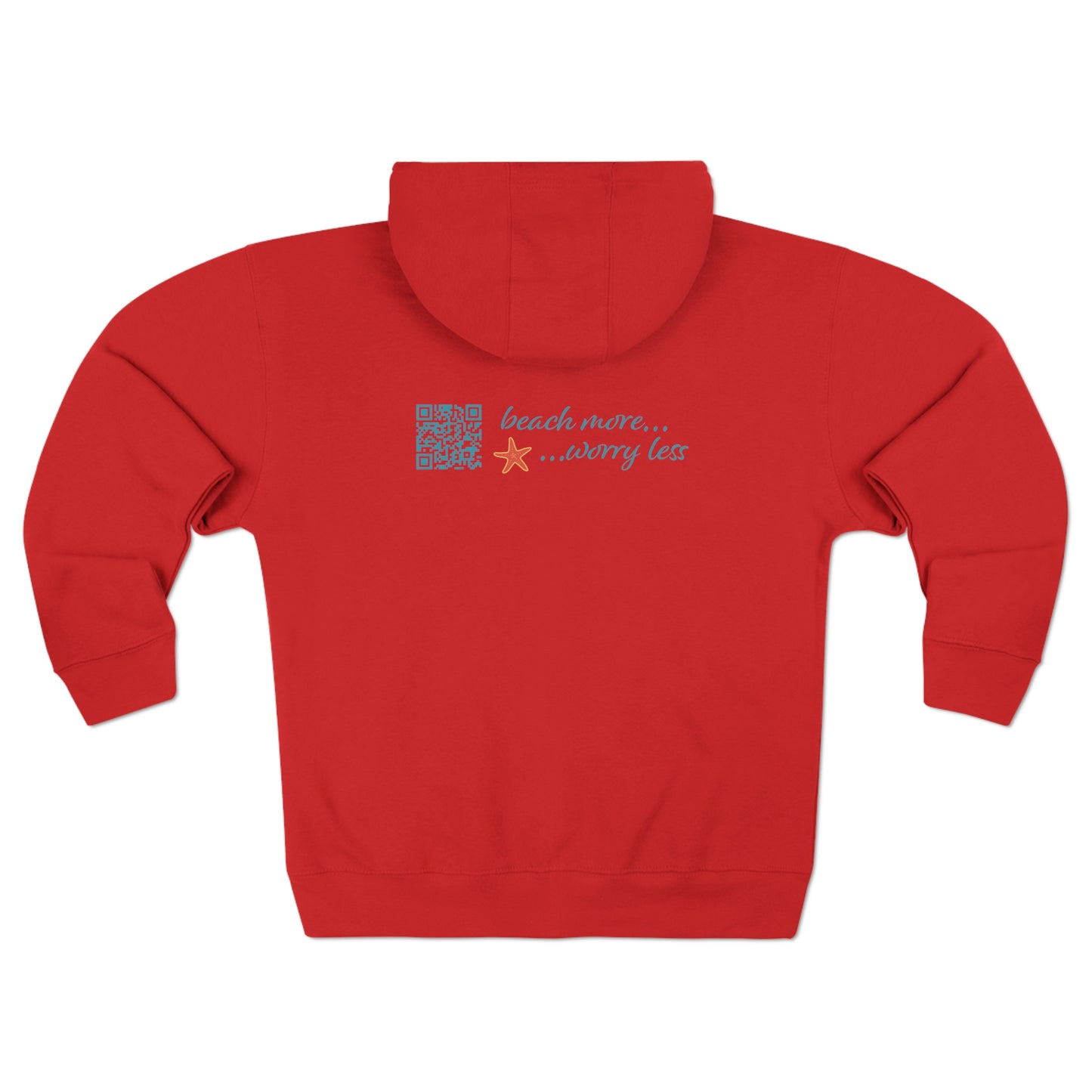 Sanibel Siesta Unisex Premium Full Zip Hoodie + More Colors
