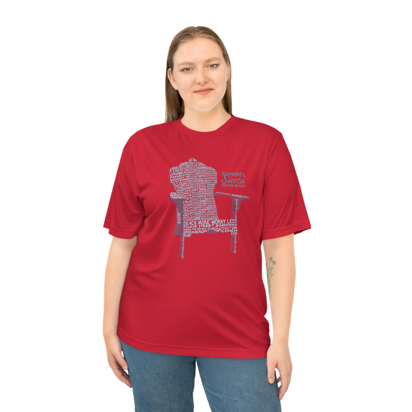 Big Blue Chair Unisex Zone Performance T-shirt + More Colors