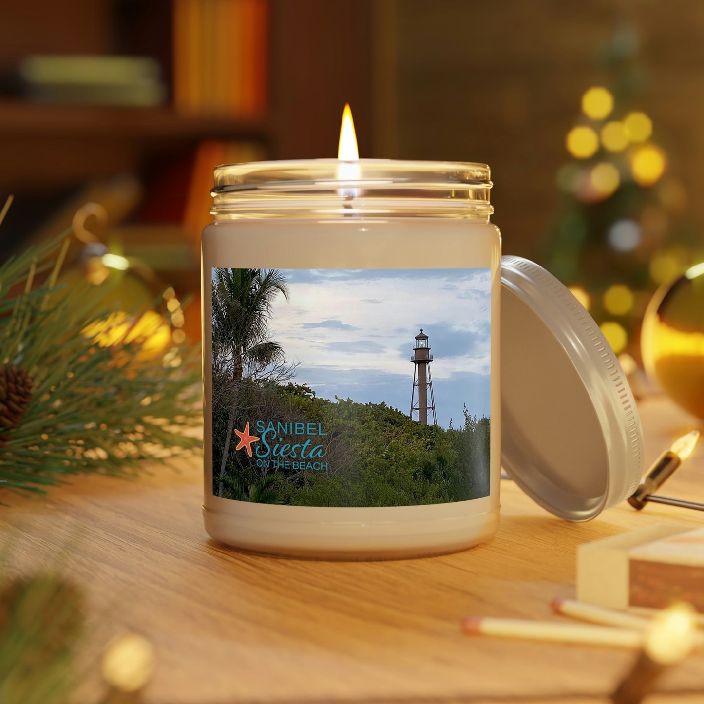 Sanibel Lighthouse Scented Candles, 9oz