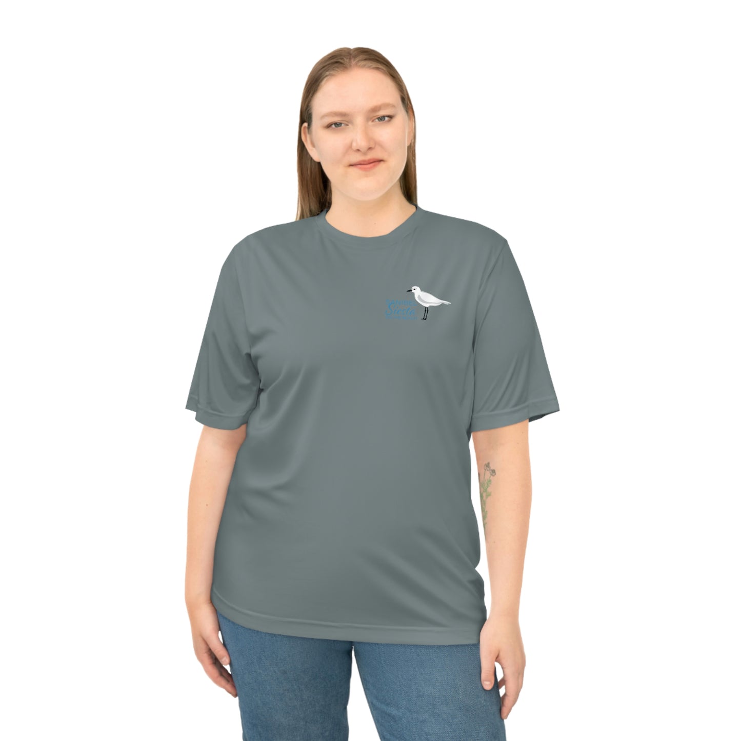 Sanibel Siesta Plover Unisex Zone Performance T-shirt + More Colors