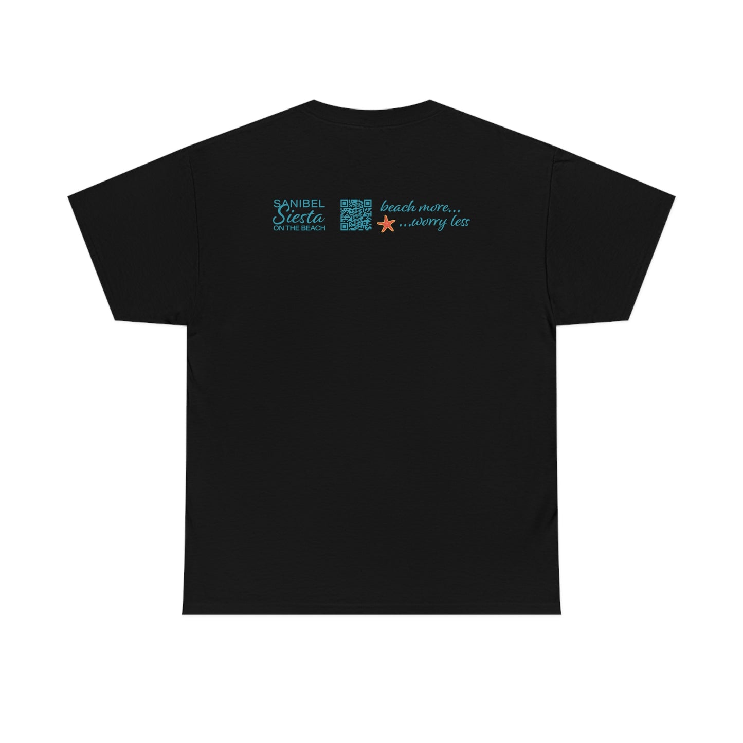 Sanibel Siesta GPS Unisex Heavy Cotton Tee + More Colors