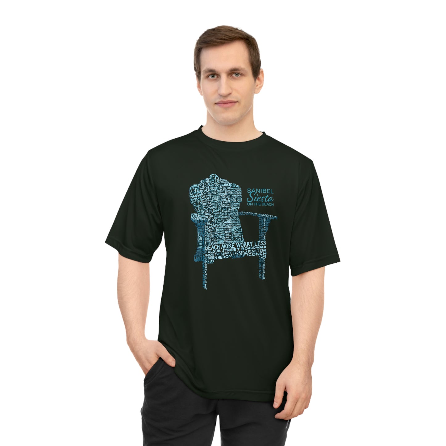 Big Blue Chair Unisex Zone Performance T-shirt + More Colors