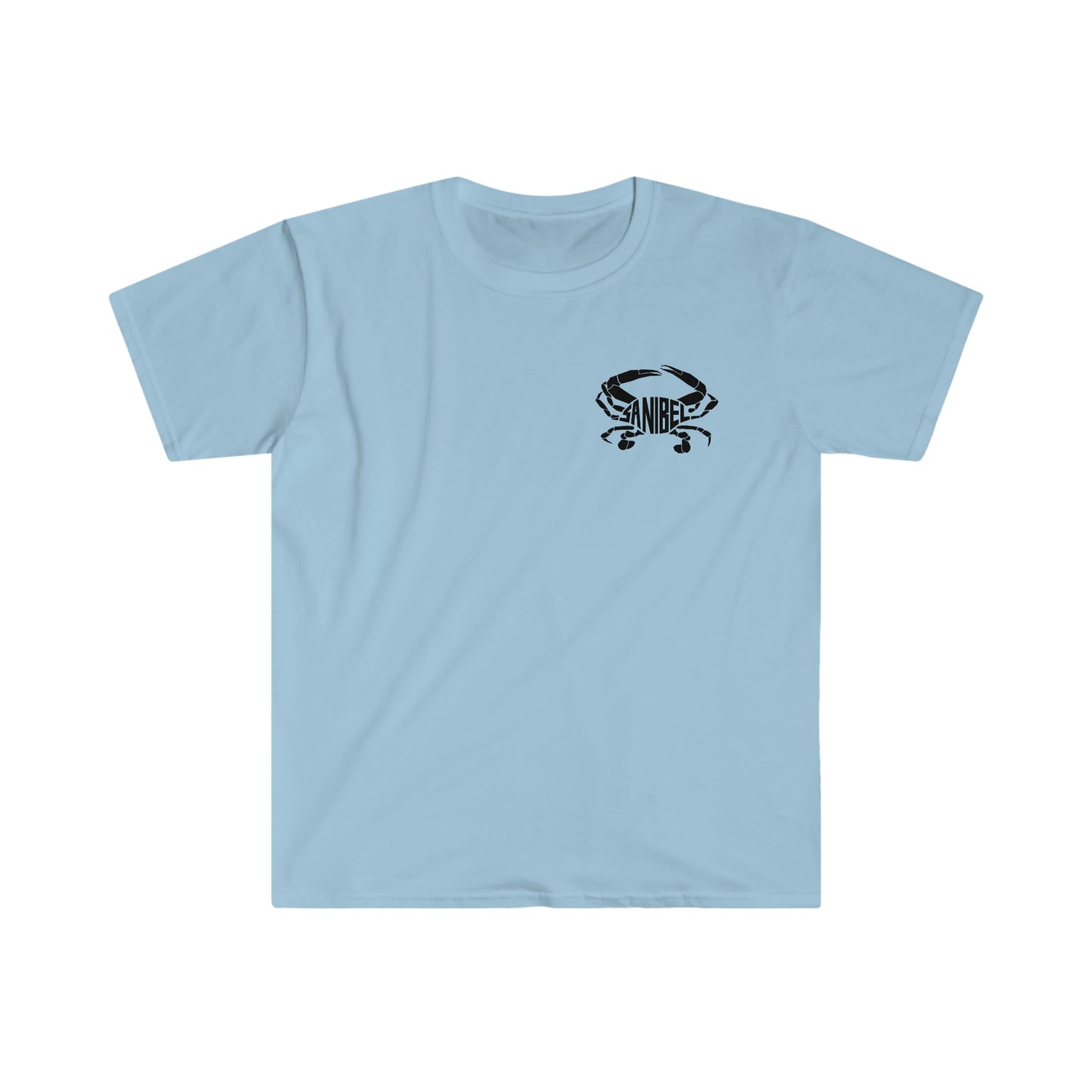 Sanibel Crab Unisex Softstyle T-Shirt + More Colors