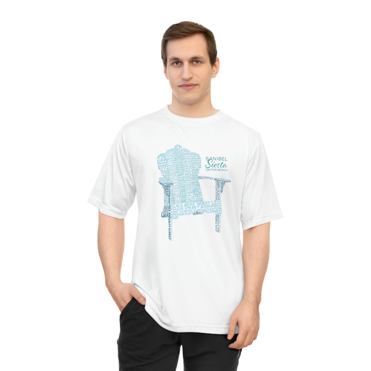 Big Blue Chair Unisex Zone Performance T-shirt + More Colors