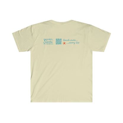 Sanibel Island GPS Unisex Softstyle T-Shirt + More Colors