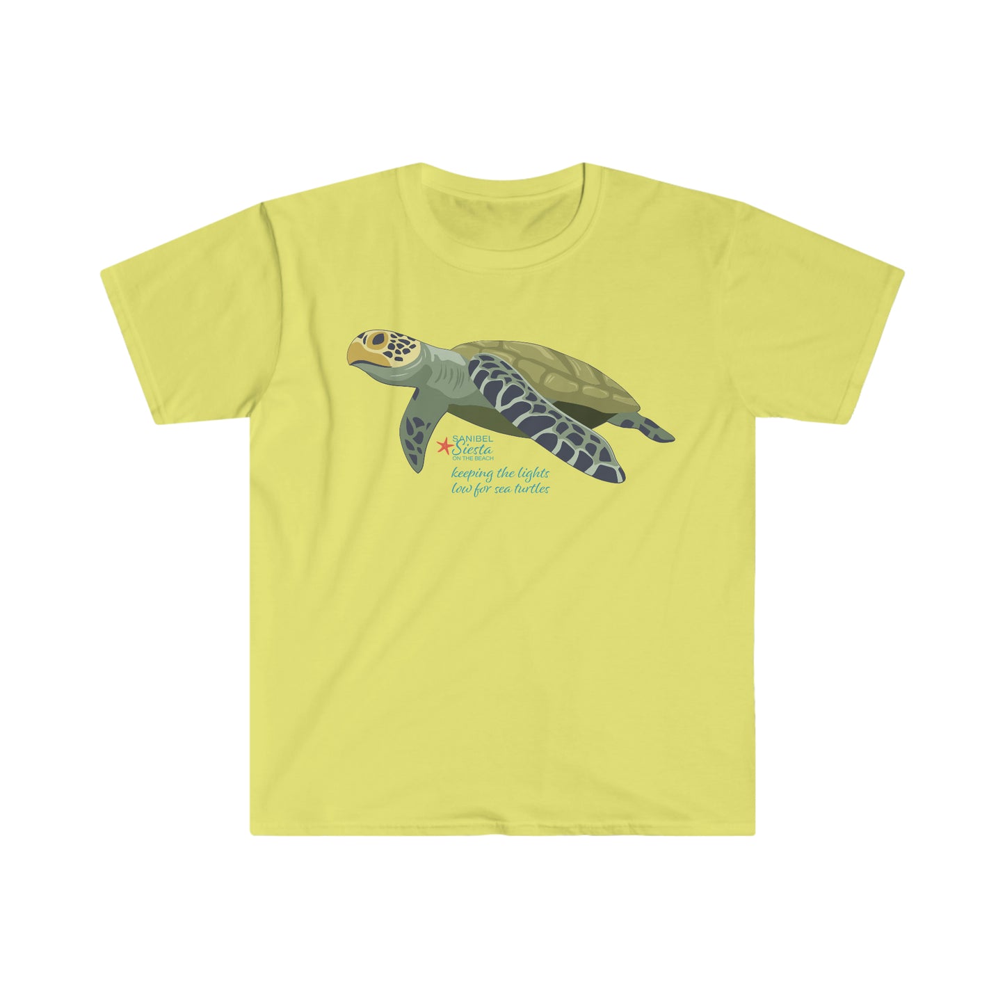 Sea Turtles Dune Restoration Unisex Softstyle T-Shirt + More Colors
