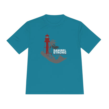 Sanibel Strong Lighthouse Unisex Moisture Wicking Tee + More Colors